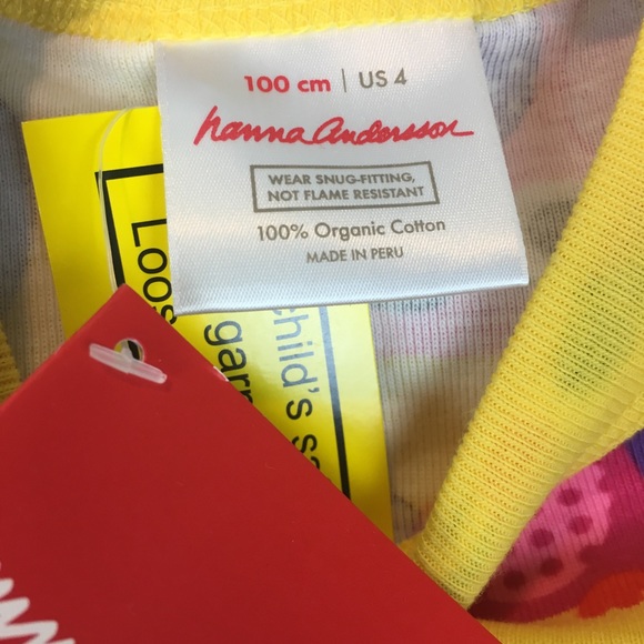 NWT Hanna Andersson Owl Short John Pajamas SZ 4 - Picture 3 of 4